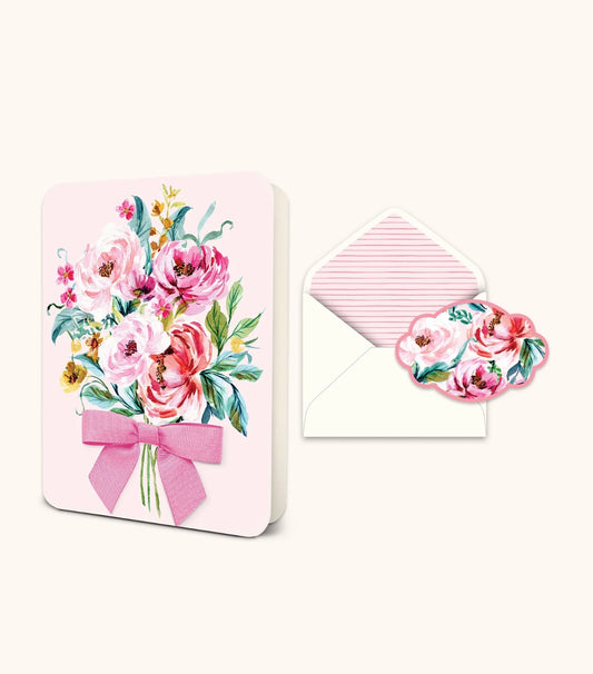 Bella Flora Deluxe Greeting Card