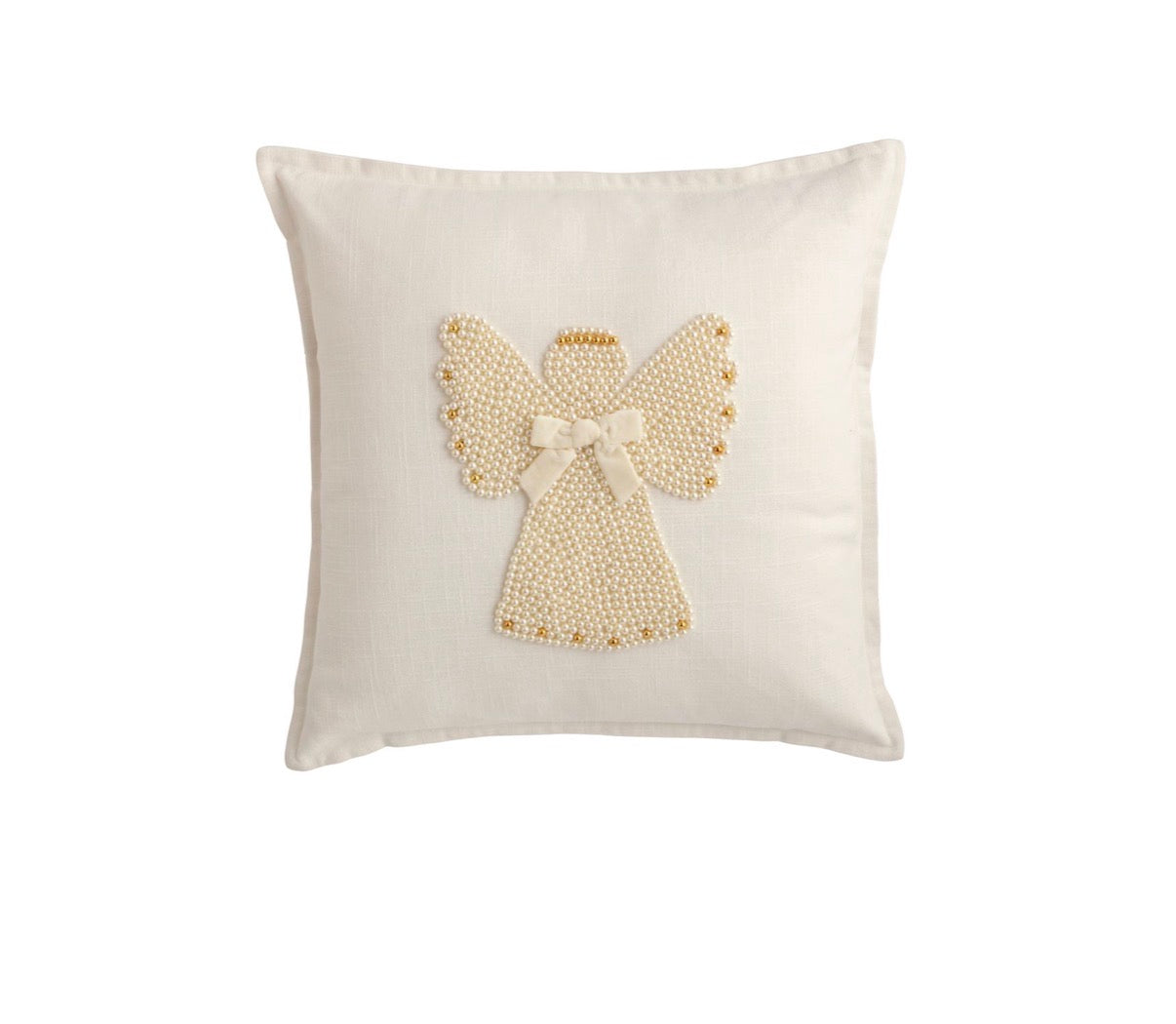 Pearl Embroidered Pillow