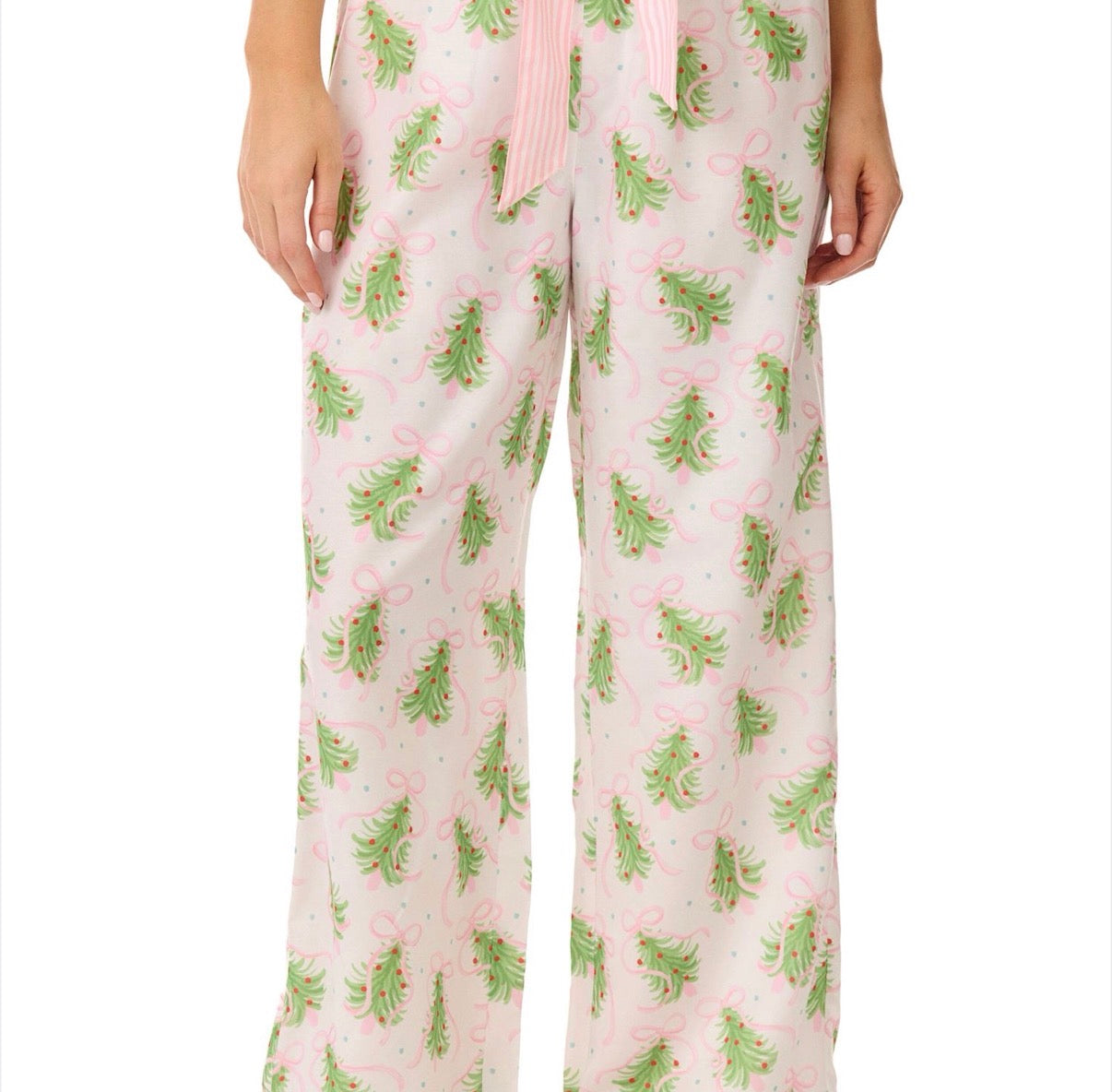 Bow Tree Pajama Pants
