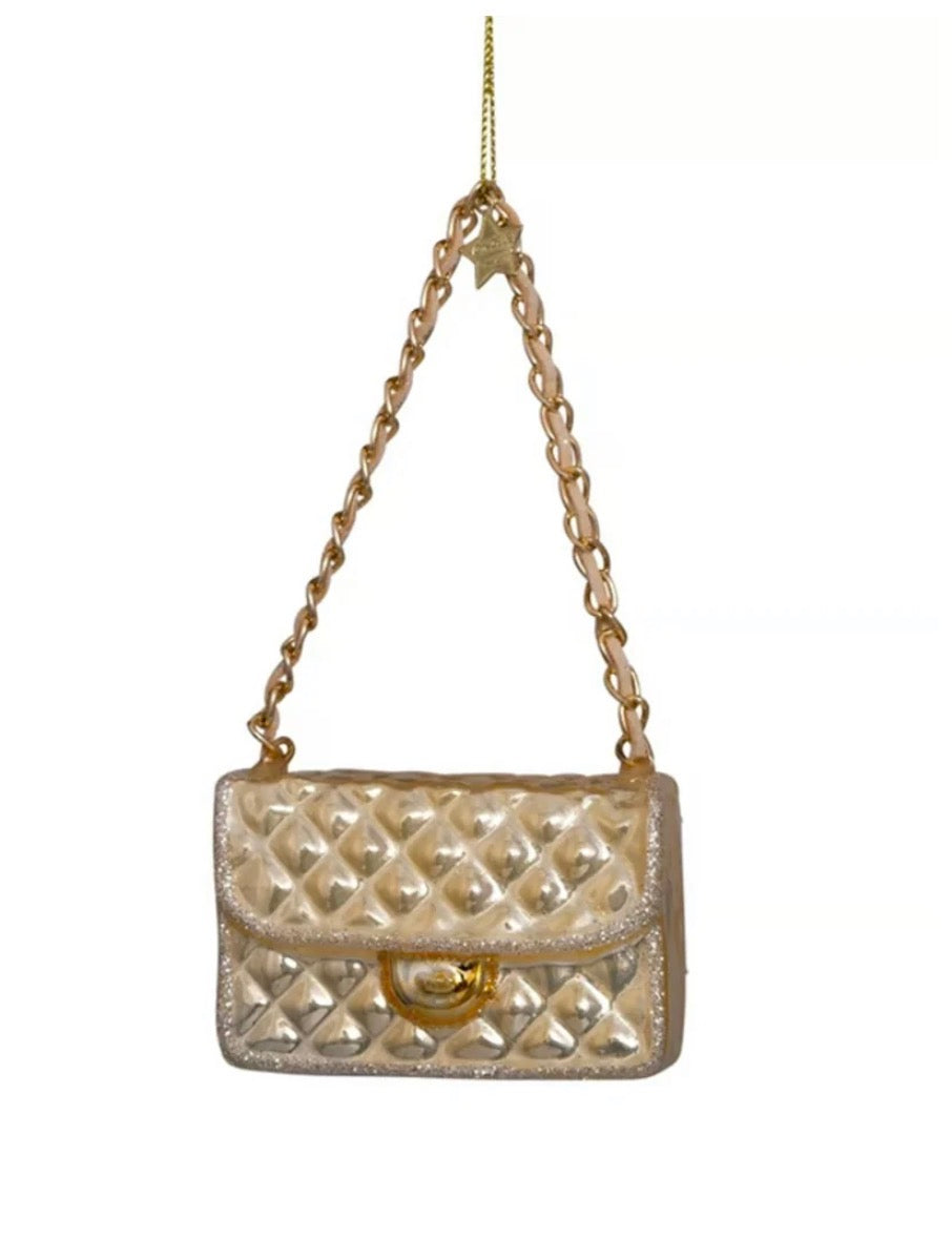 Gold Glitter Fashion Bag