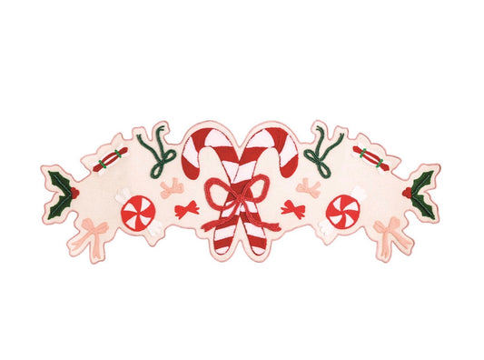 Candy Cane Table Mat