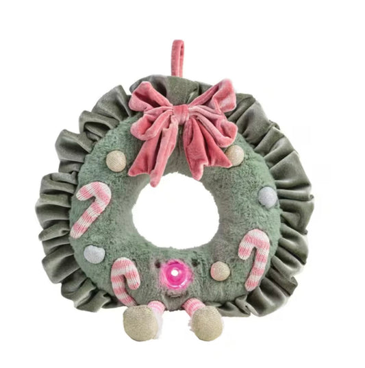 TINSLEY WREATH LIGHT-UP PLUSH PAL