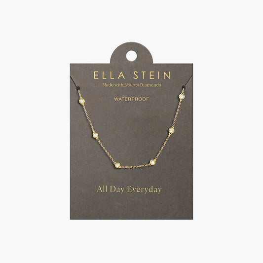 Gold In the Loop Chain Necklace