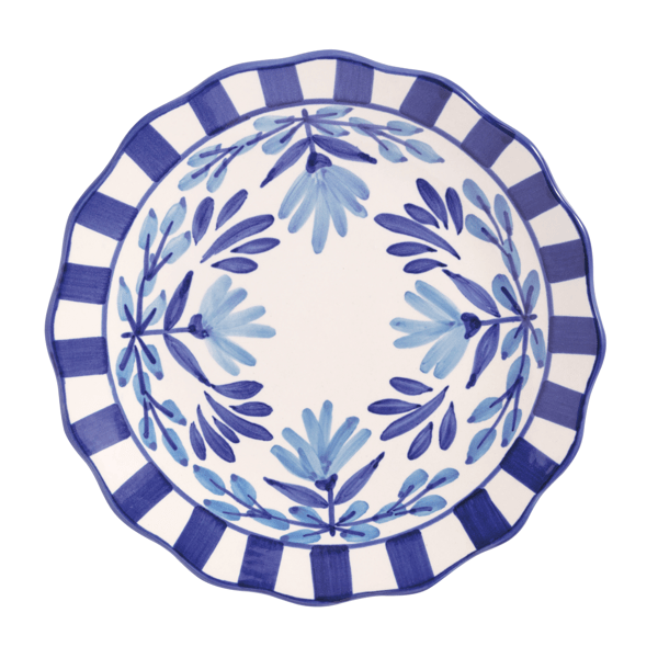 Blue Round Plate