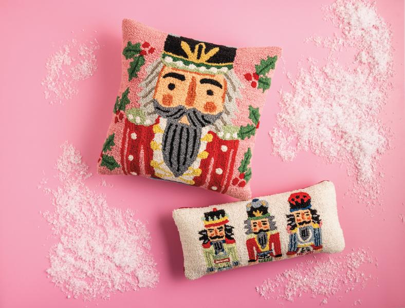 Nutcracker Wool Pillows