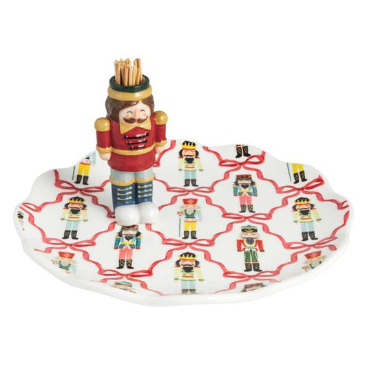 Nutcracker Toothpick Plate