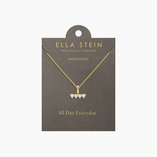 Gold Oyo Pendant Necklace