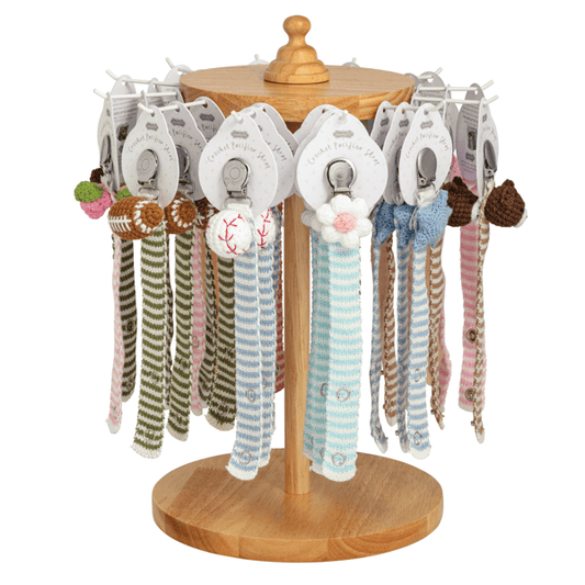 Crochet Paci Clip