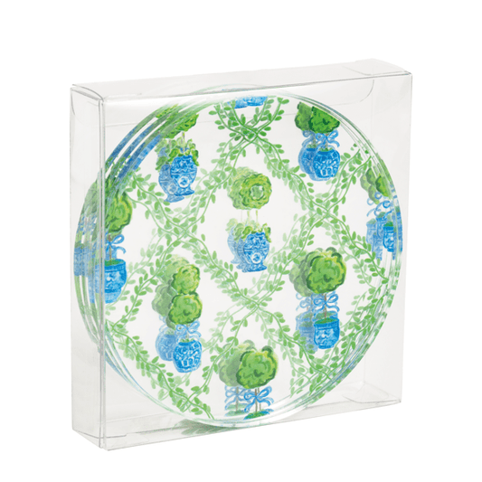 Topiary Coaster Set