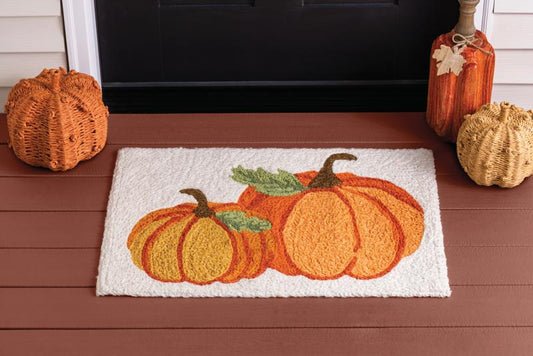Washable Pumpkin Doormat
