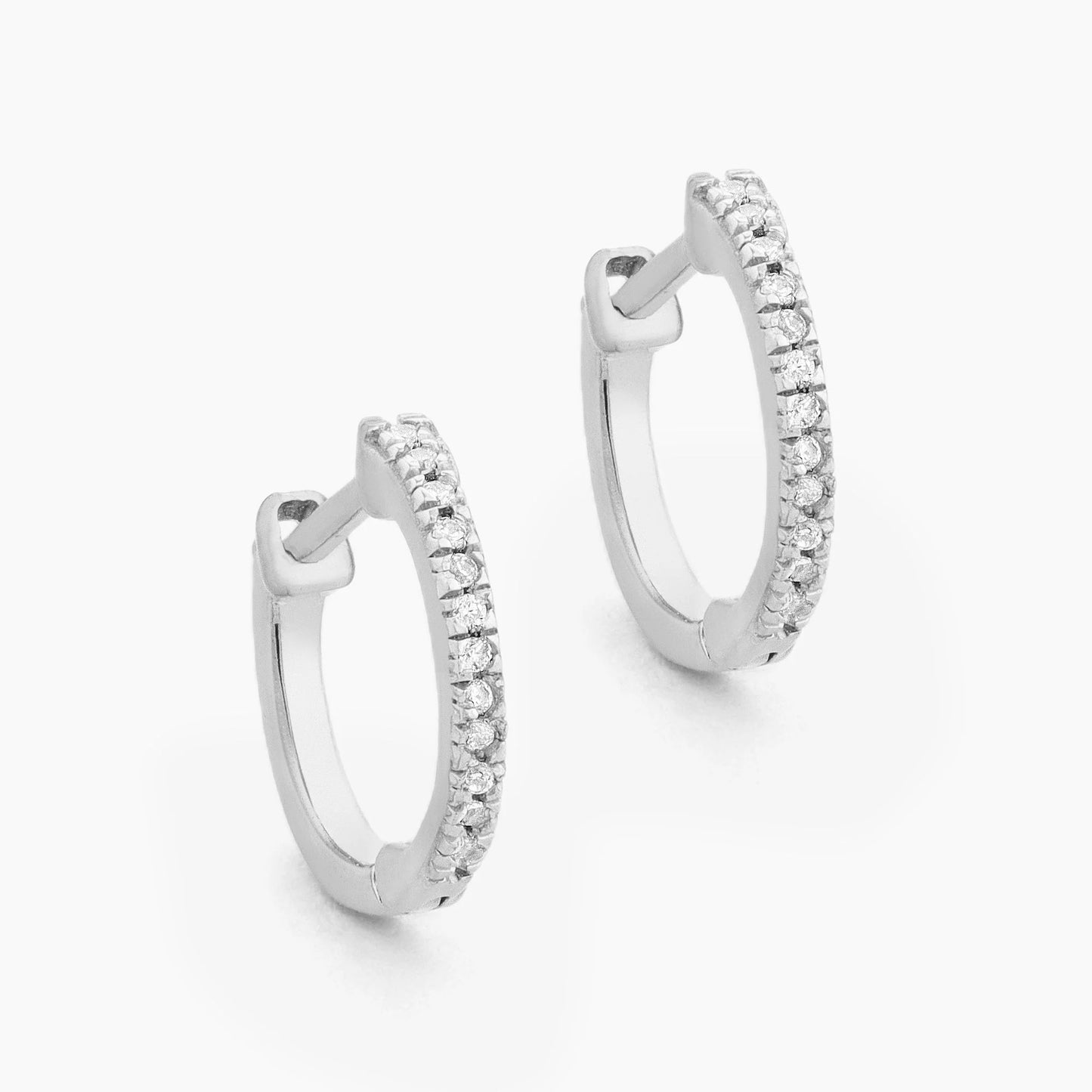Sliver Half-Hearted Adventure? Never! Hoop Earrings