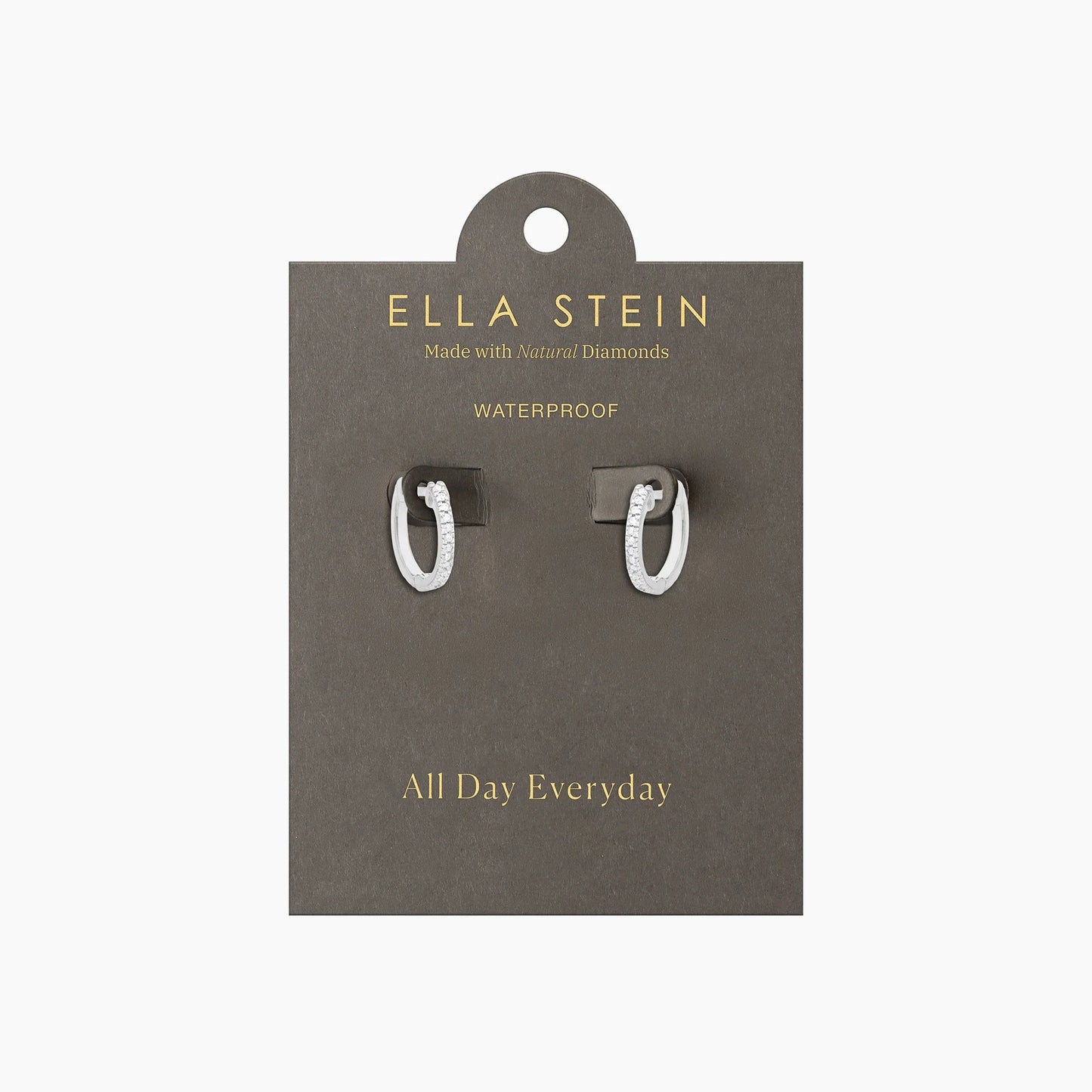 Sliver Half-Hearted Adventure? Never! Hoop Earrings