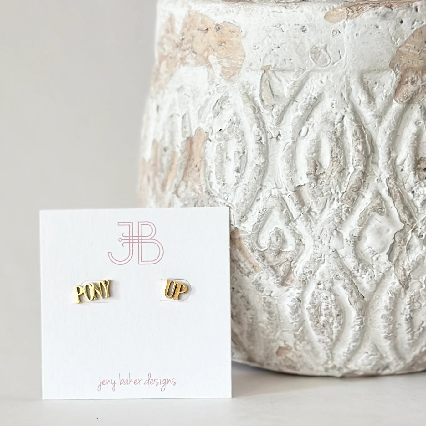 Collegiate Chant Earrings
