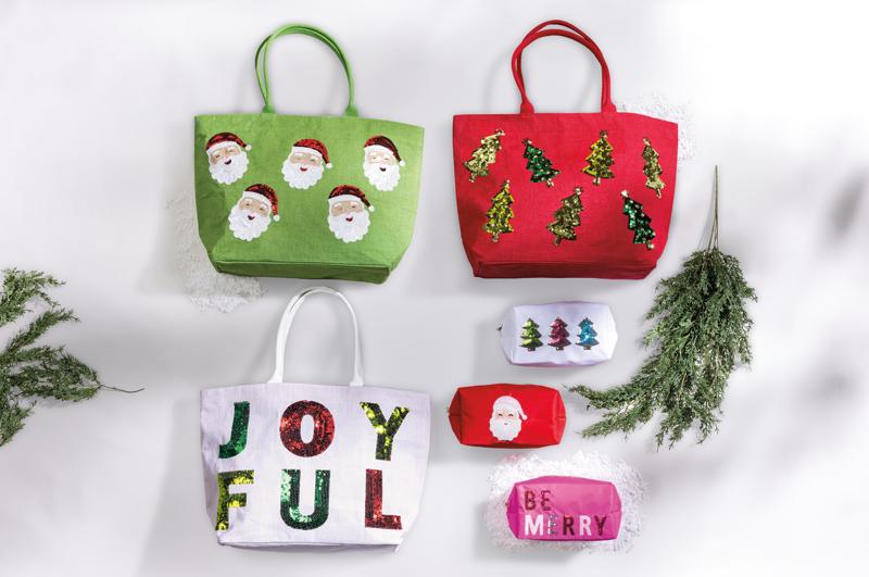 Holiday Sparkle Tote
