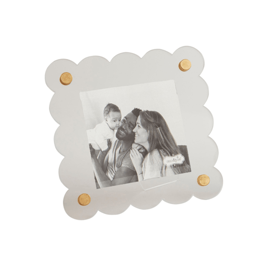 Scalloped Acrylic Frame