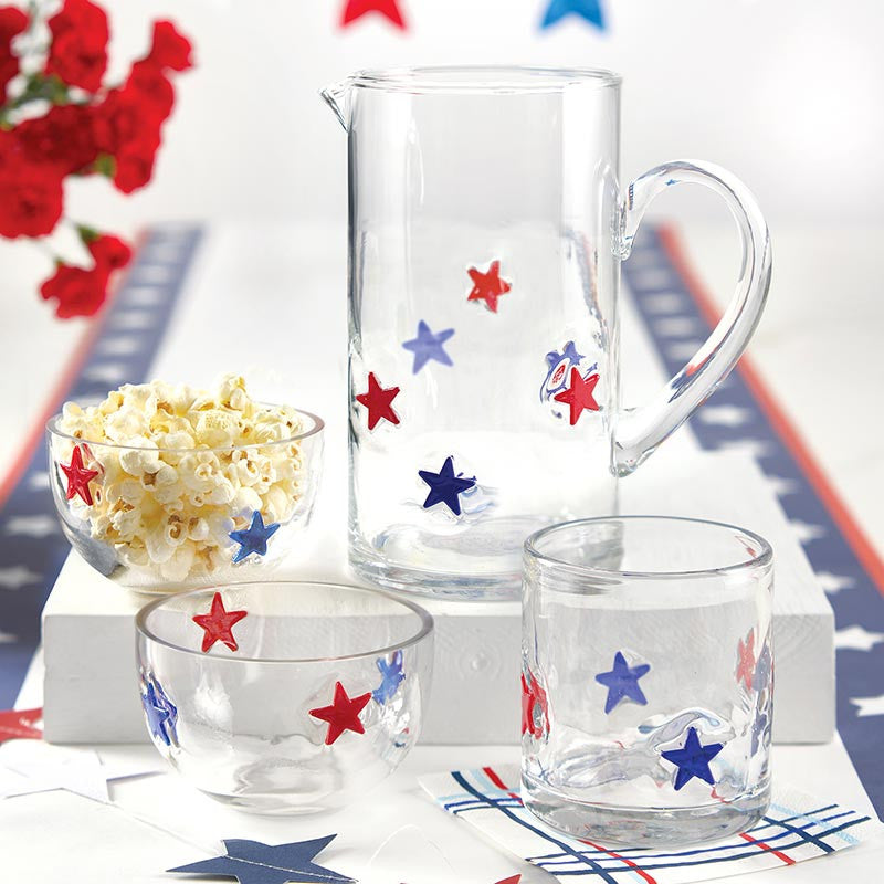Star Icon Glass Pitcher