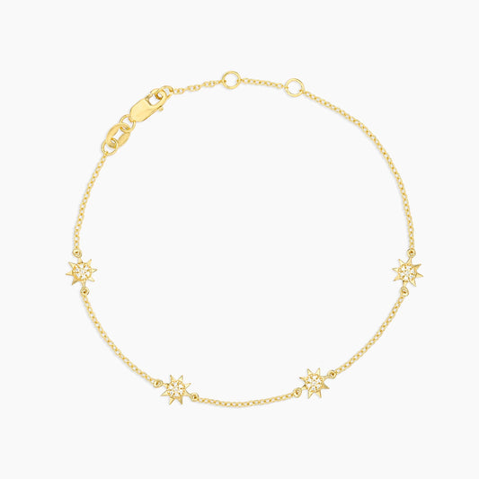 Gold You Are My Sunshine Chain Bracelet