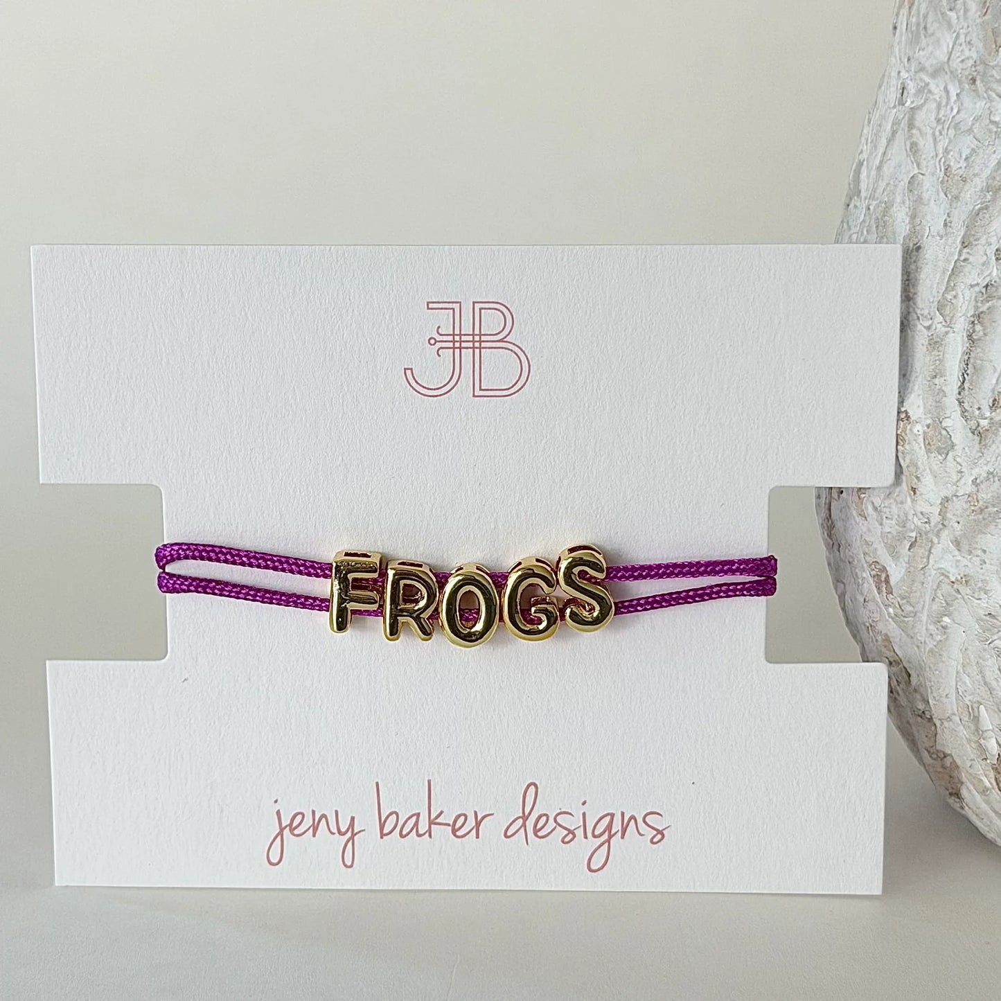 Collegiate Cord Bracelet