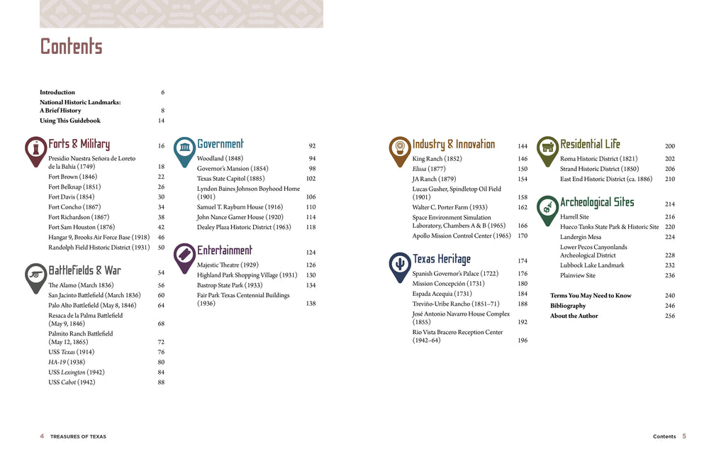 Treasures of Texas : National Historic Landmarks of the Lone Star State