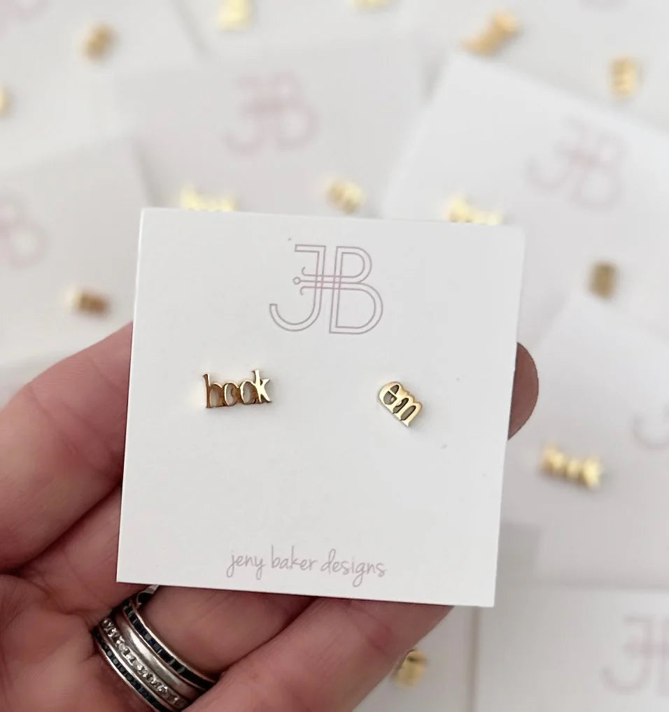 Collegiate Chant Earrings
