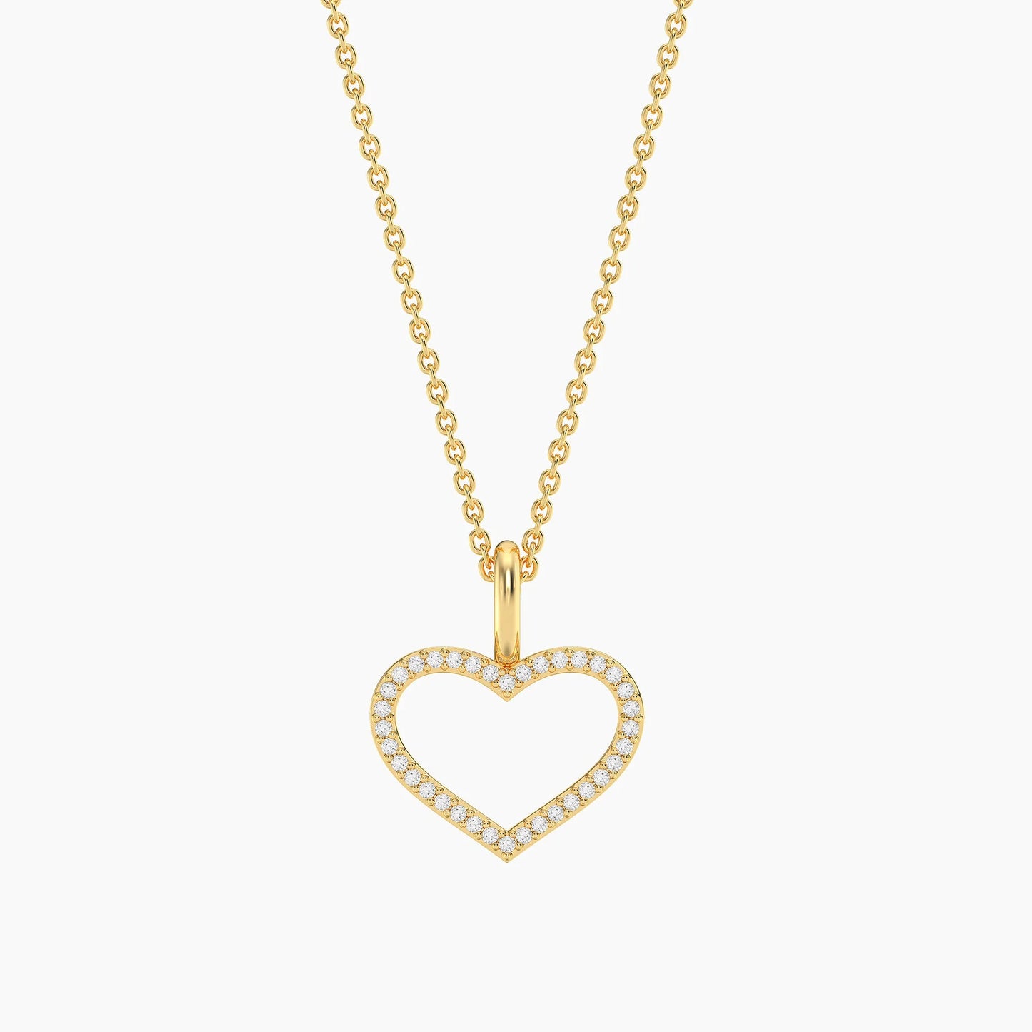 Gold True Love Always Pendant Necklace