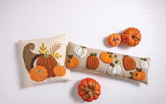 Tufted Thanksgiving Pillow