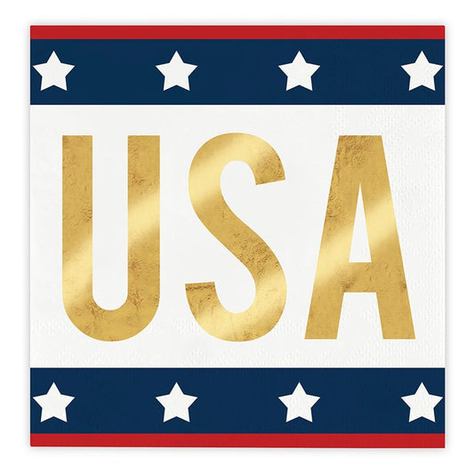 Foil USA Napkin