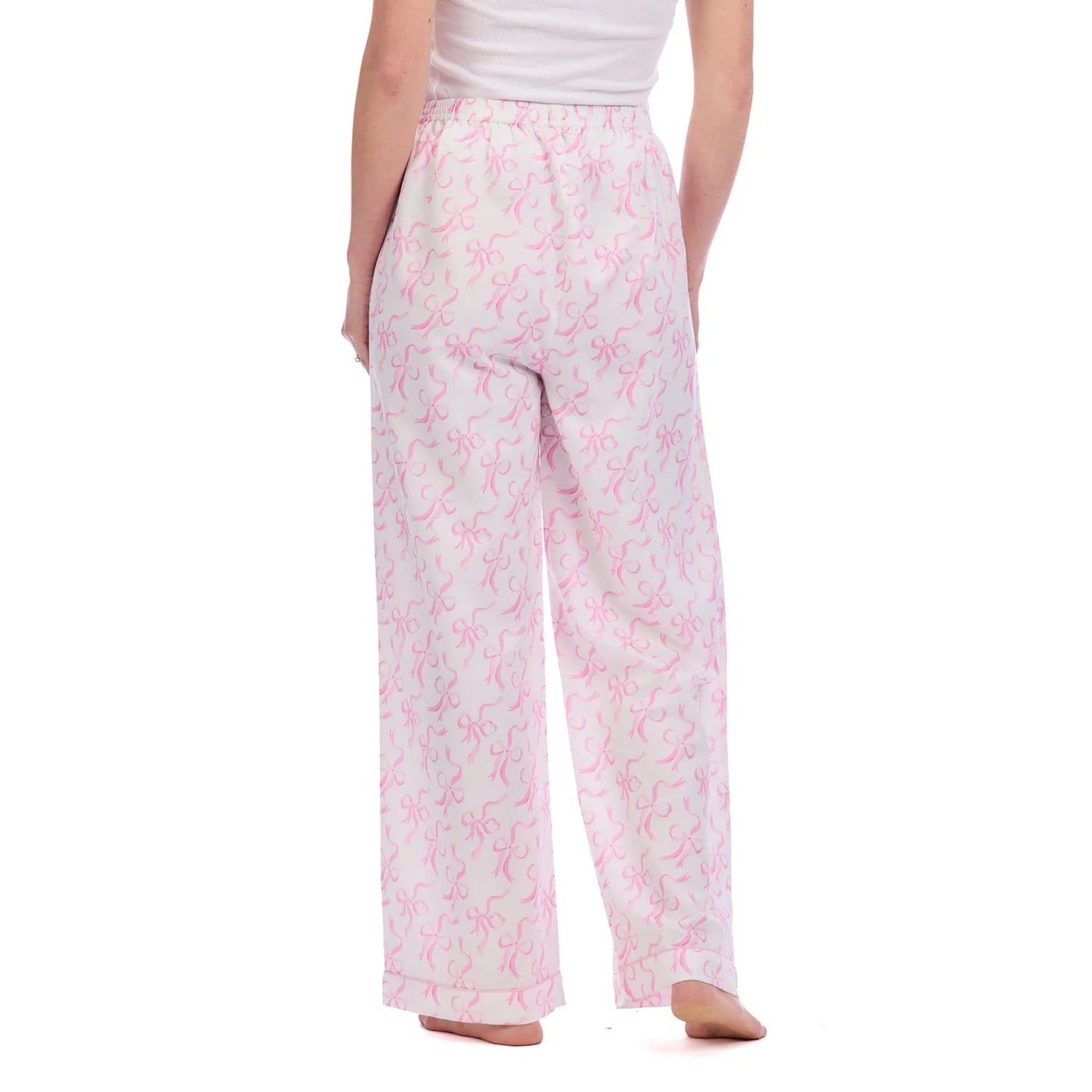 Pink Bow Pajama Pants