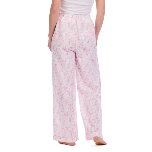 Pink Bow Pajama Pants