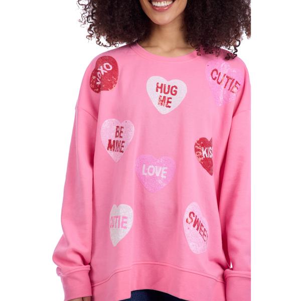 Valentines Sparkle Sweatshirt