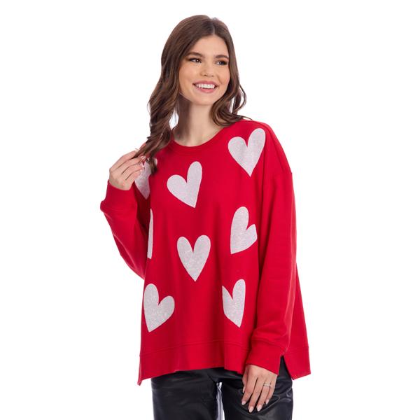 Valentines Sparkle Sweatshirt