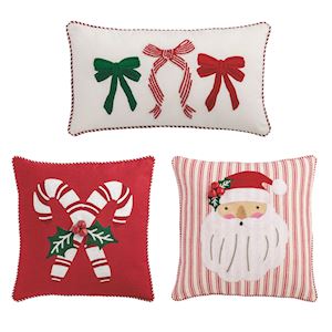 Whimsy Crewel Pillows