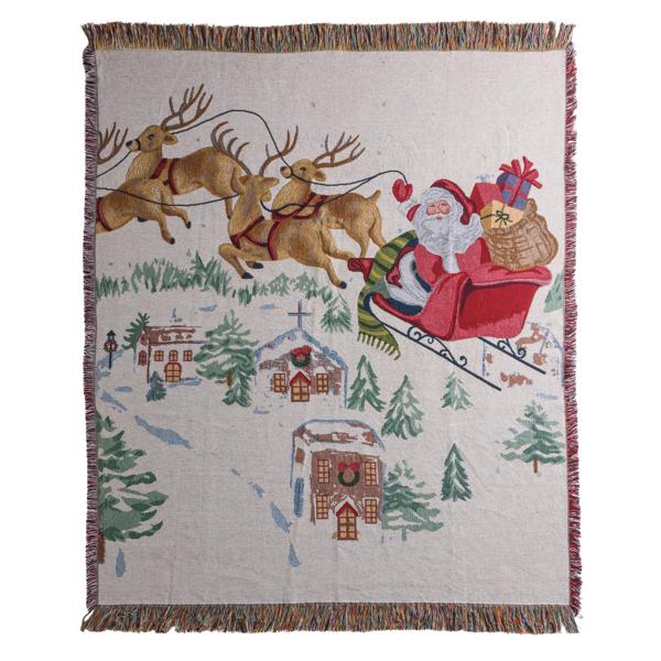 Christmas Jacquard Blanket