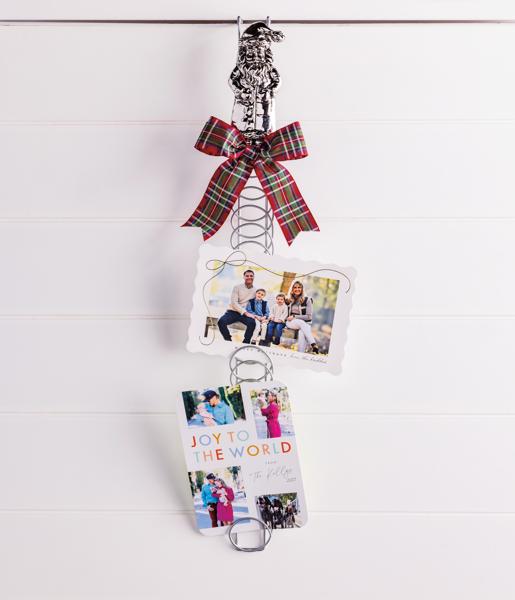 Santa Christmas Card Holder