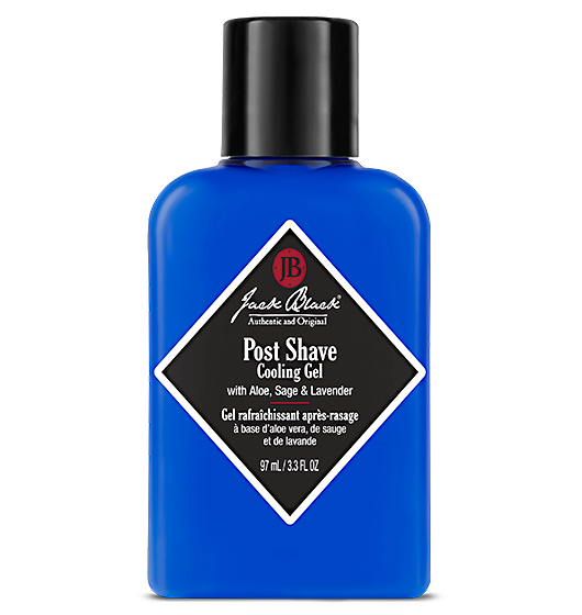Jack Black Post Shave Cooling Gel with Aloe, Sage & Lavender 3.3 oz
