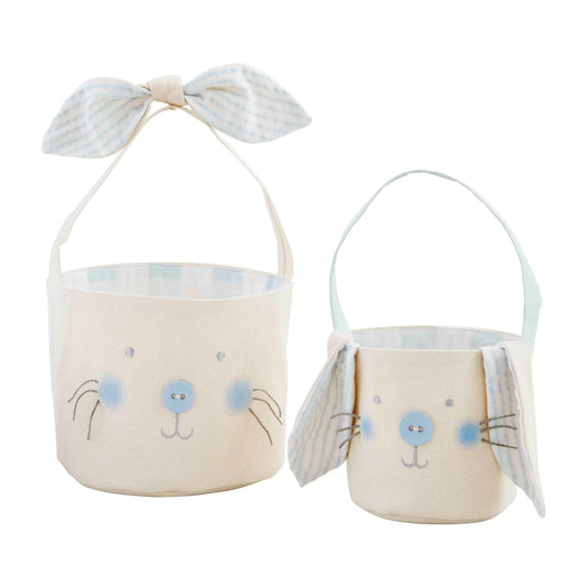 Blue Easter Bunny Basket