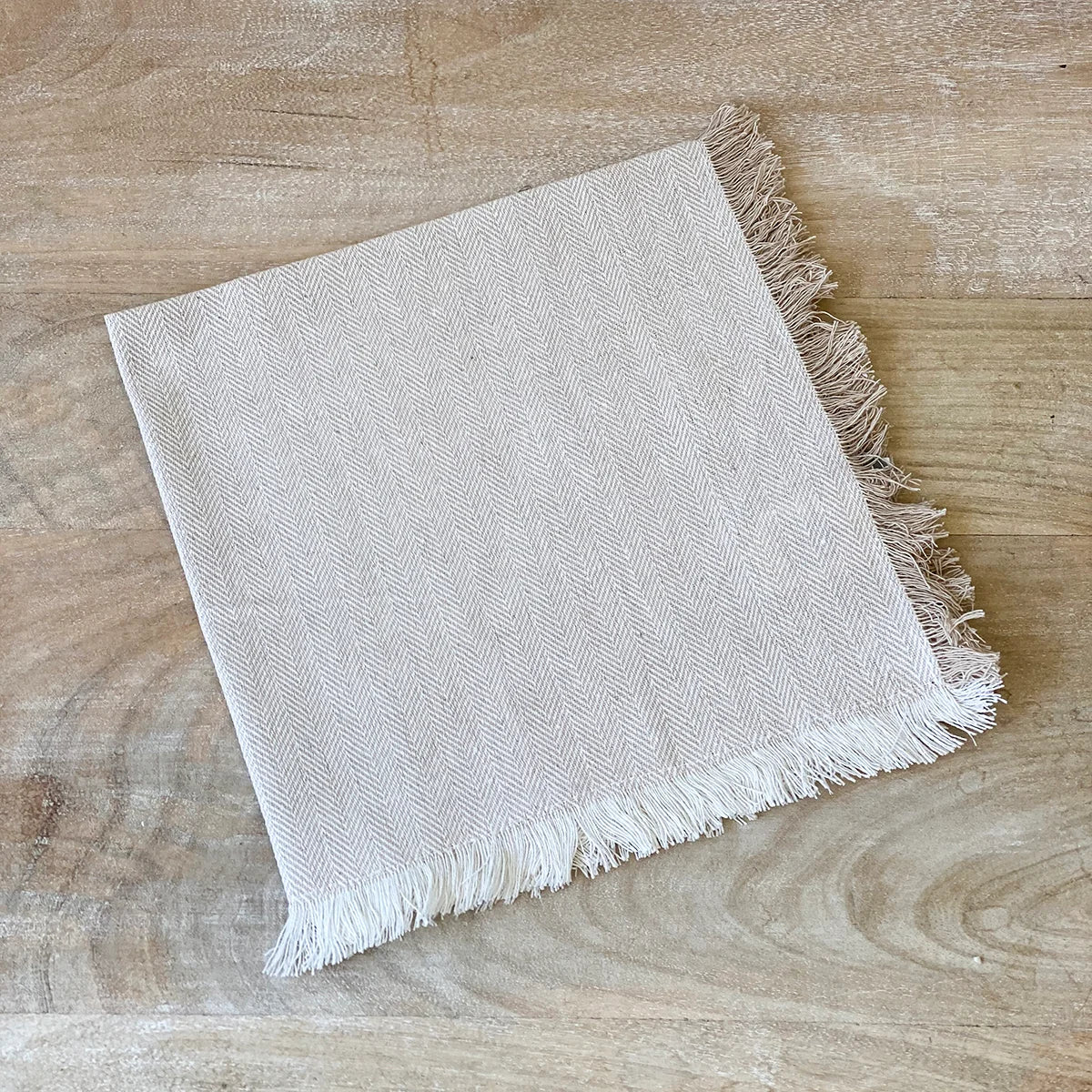 Herringbone Fringe Napkin