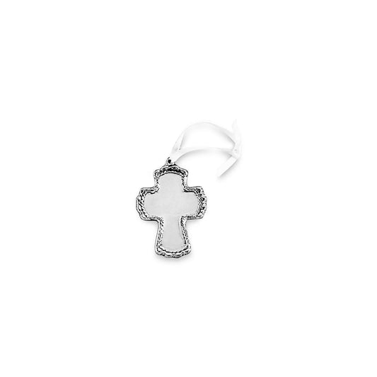 Baby Cross Ornament-  Cord