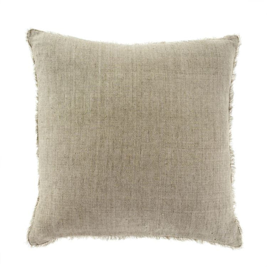 Sand Lina Linen Pillow 24x24