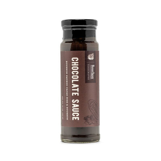 Bourbon Smoked Cacao Nibs & Bourbon Chocolate Sauce