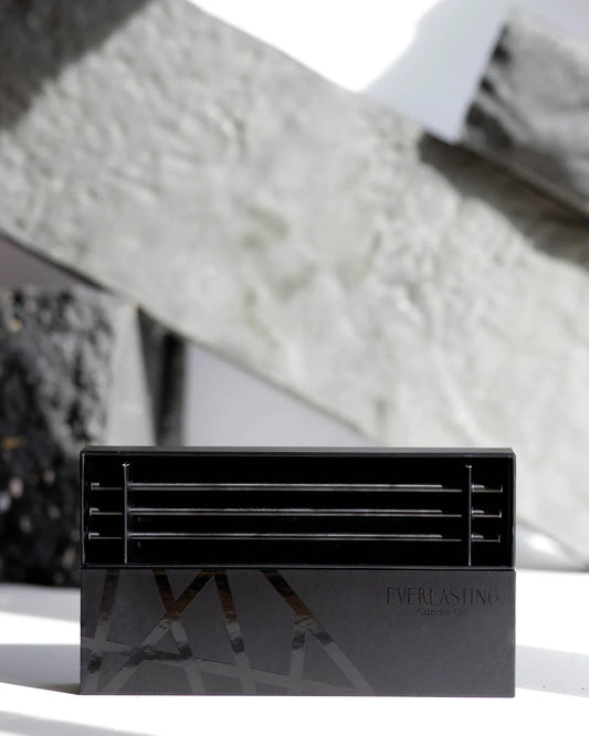 Everlasting Candle Black Sticks