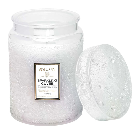 Sparkling Cuvee 18 oz Candle Jar