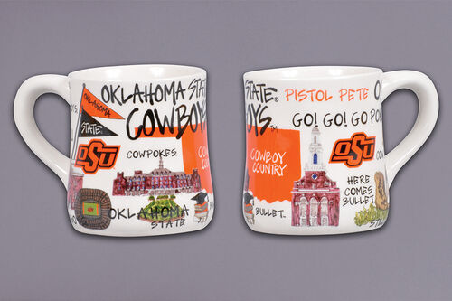 Oklahoma State Icon Mug