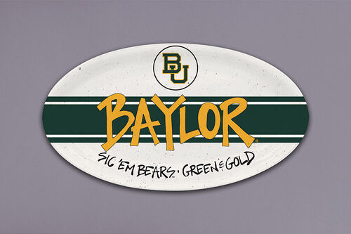 Baylor Oval Melamine Platter