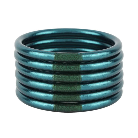 AWB Plume All Weather Bangles®, set of 6, medium