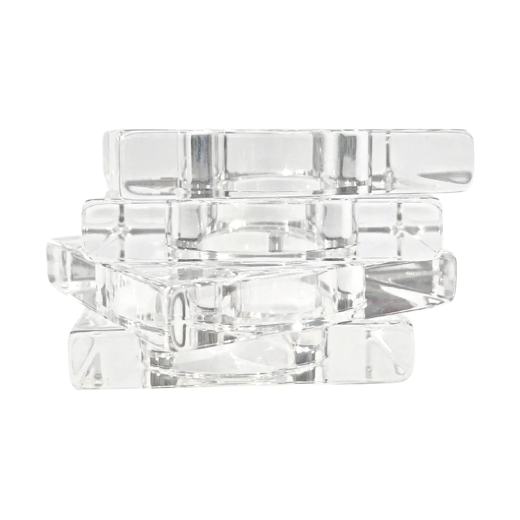 Acrylic Napkin Ring Set