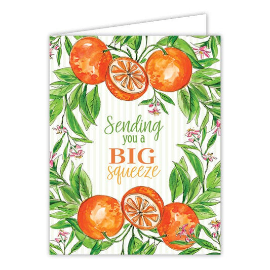 Sending You A Big Squeeze Greeting Card