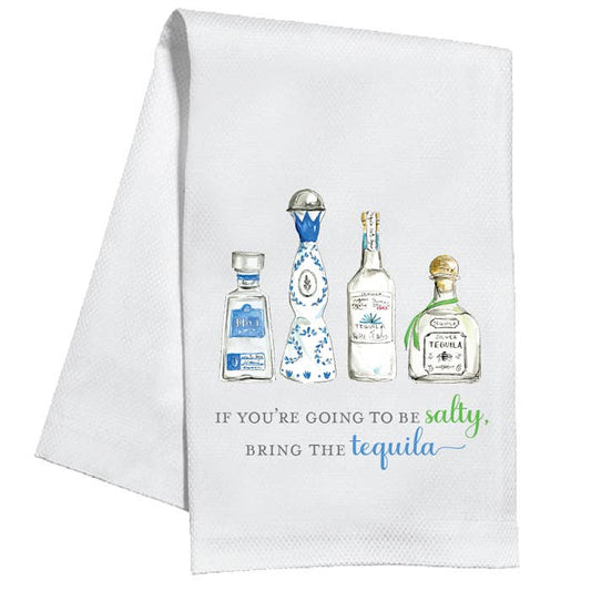 Tequila Bottles Kitchen Towel