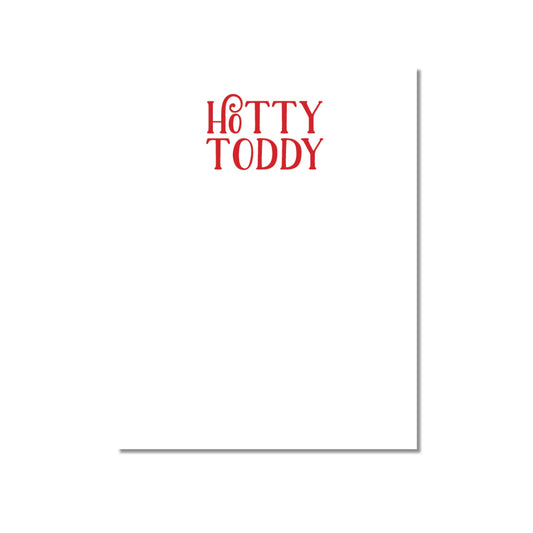 Collegiate Spirit Notepads: Hotty Toddy - Ole Miss