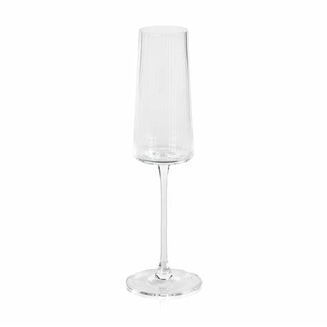 Fluted Textured Champagne Flute